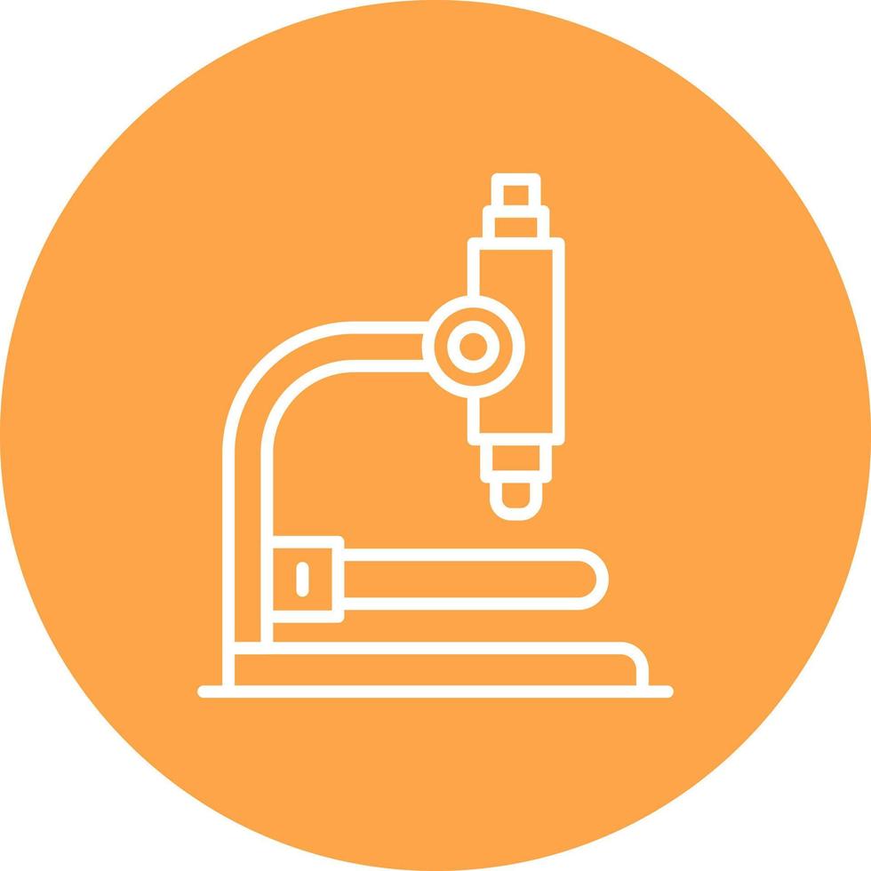 Microscope Creative Icon Design vector