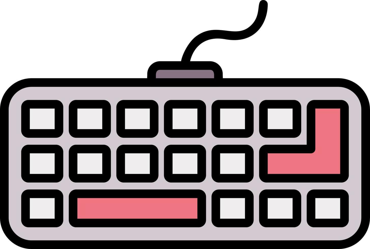 Keyboard Creative Icon Design vector