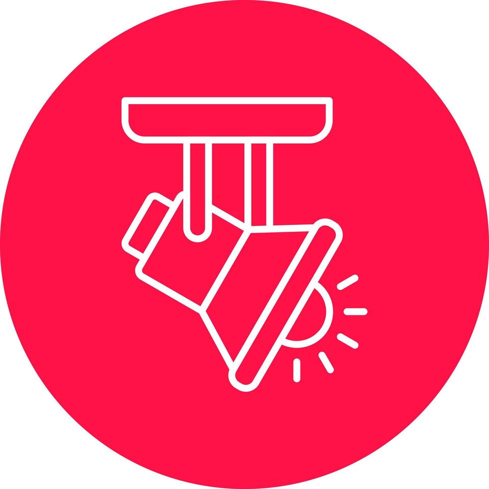 Spotlight Creative Icon Design vector