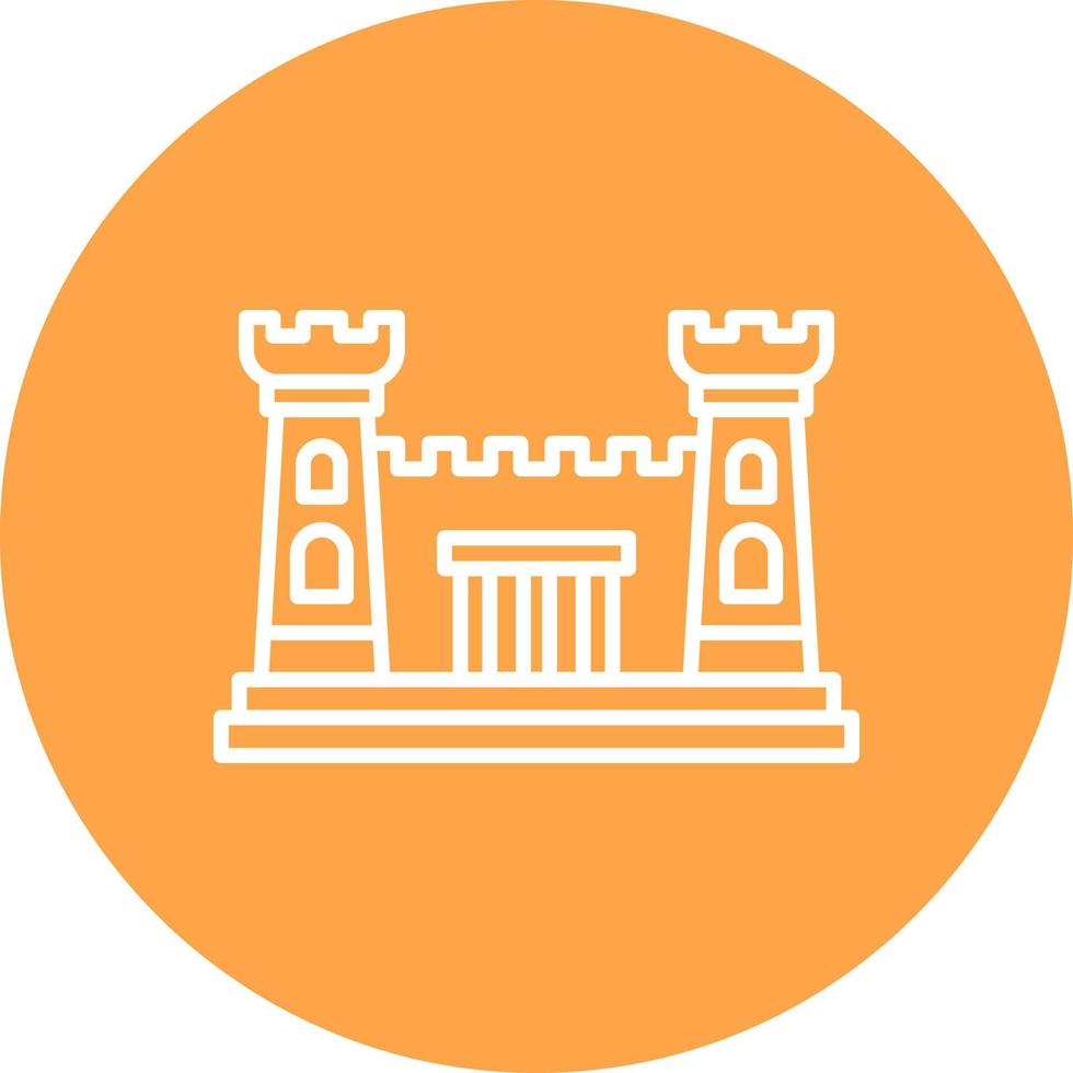 Fortress Creative Icon Design vector