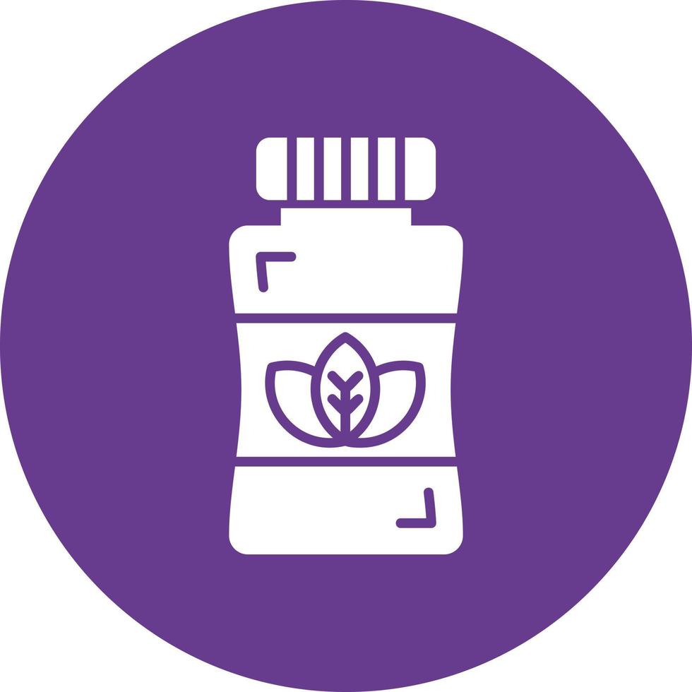 Mouthwash Creative Icon Design vector
