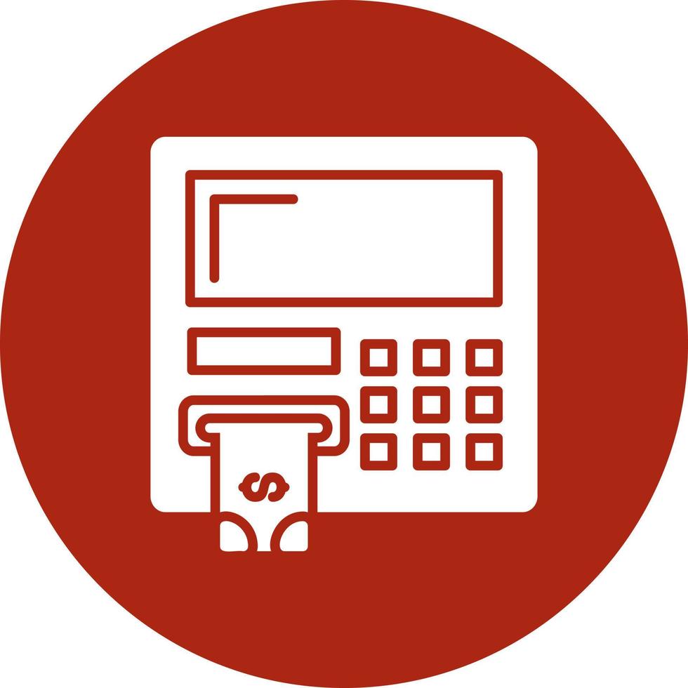 Atm Creative Icon Design vector