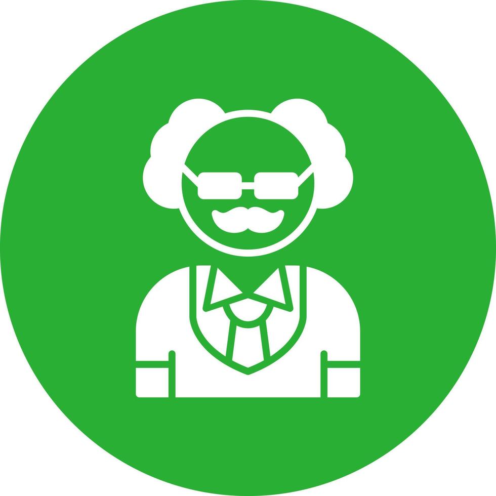 Professor Creative Icon Design vector