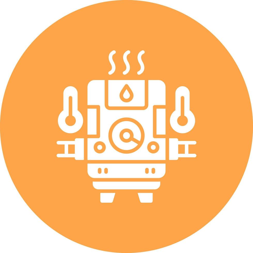 Water Heater Creative Icon Design vector