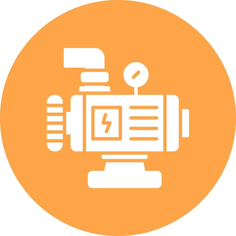 Water Pump Creative Icon Design vector