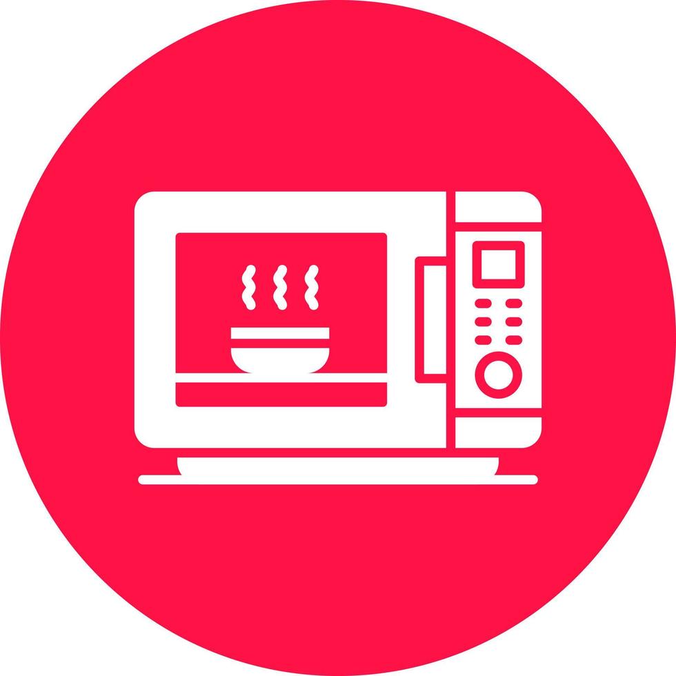 Microwave Creative Icon Design vector