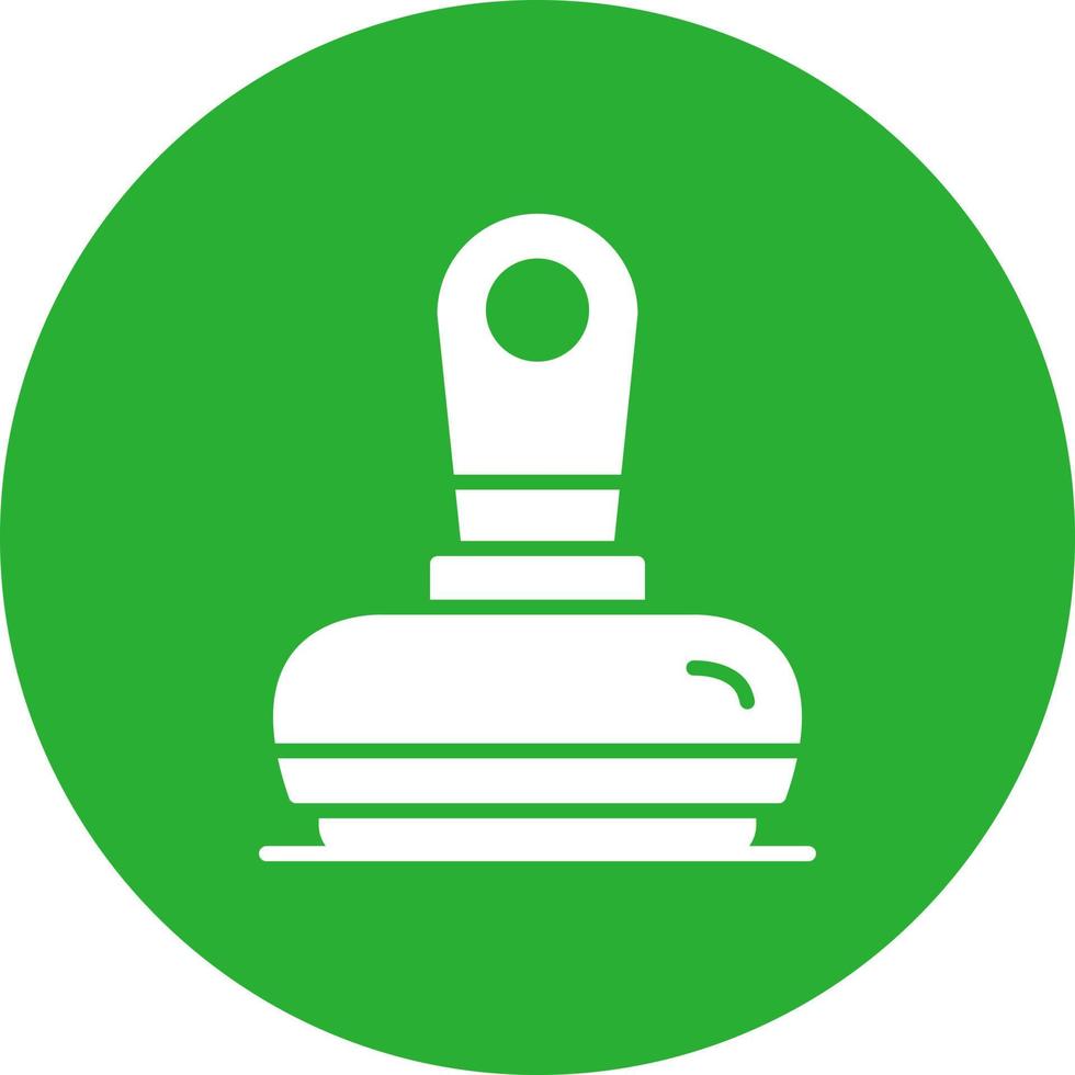 Rubber Stamp Creative Icon Design vector