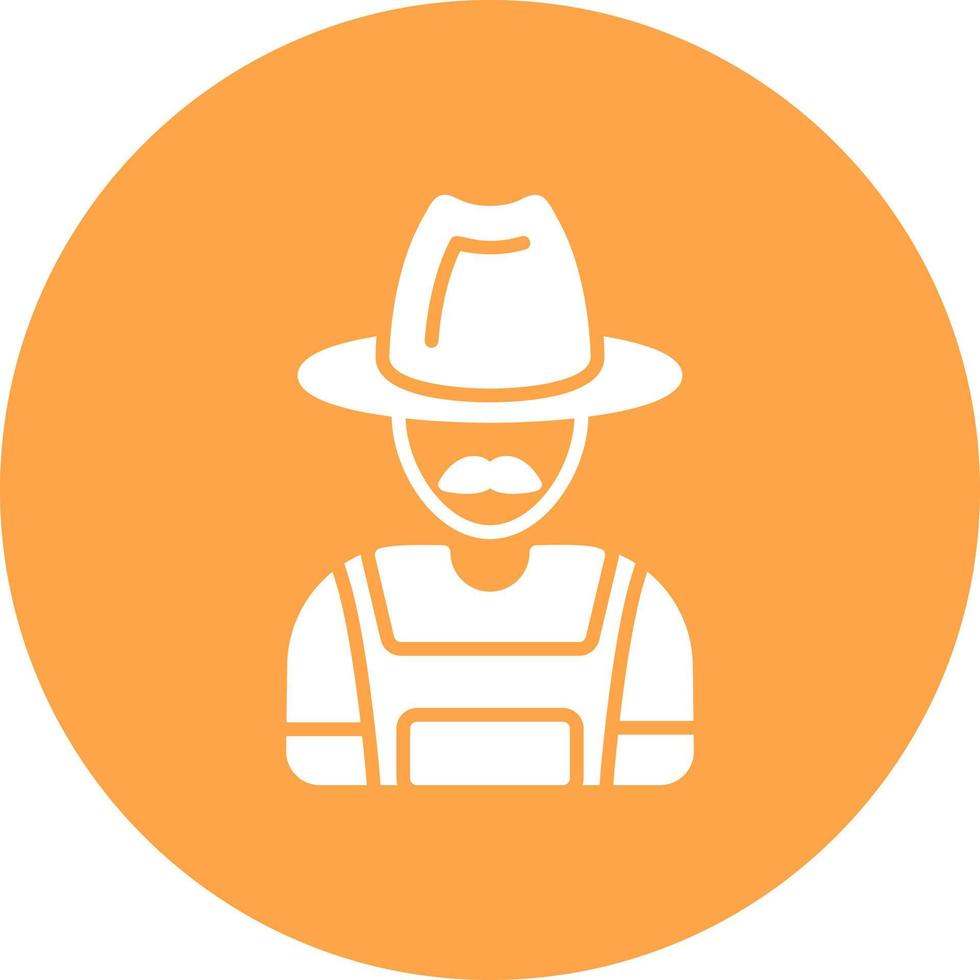 Farmer Creative Icon Design vector