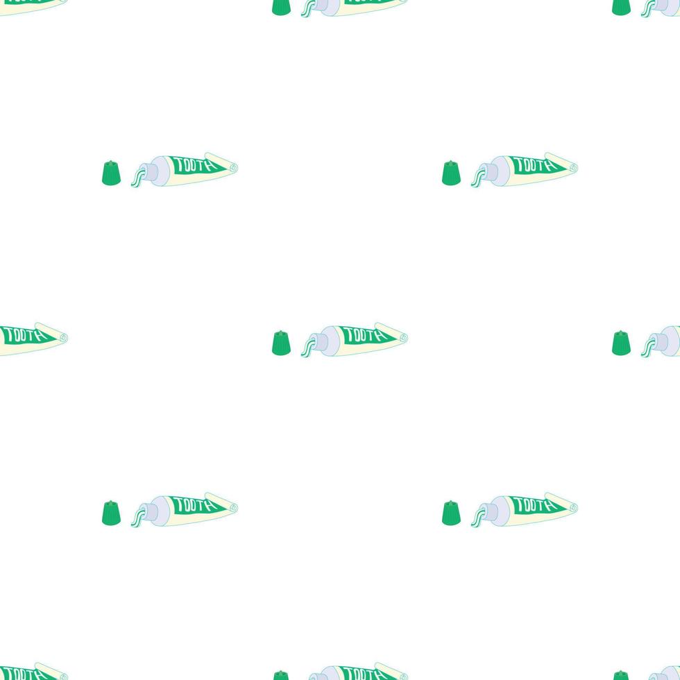 Toothpaste in a tube pattern seamless vector