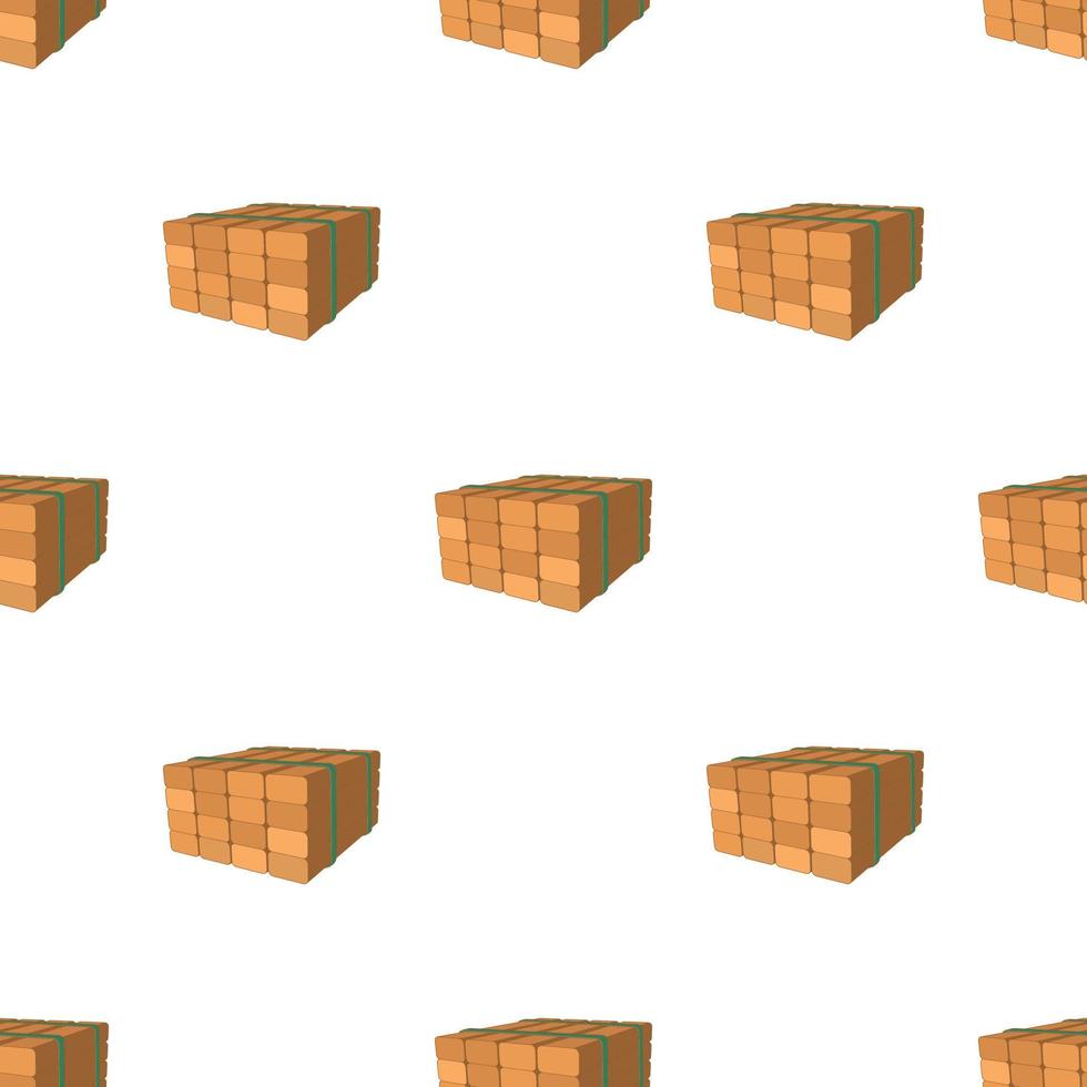 Edging board in stack pattern seamless vector