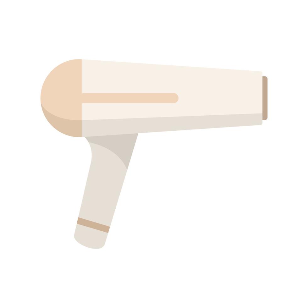 Hair dryer icon flat isolated vector