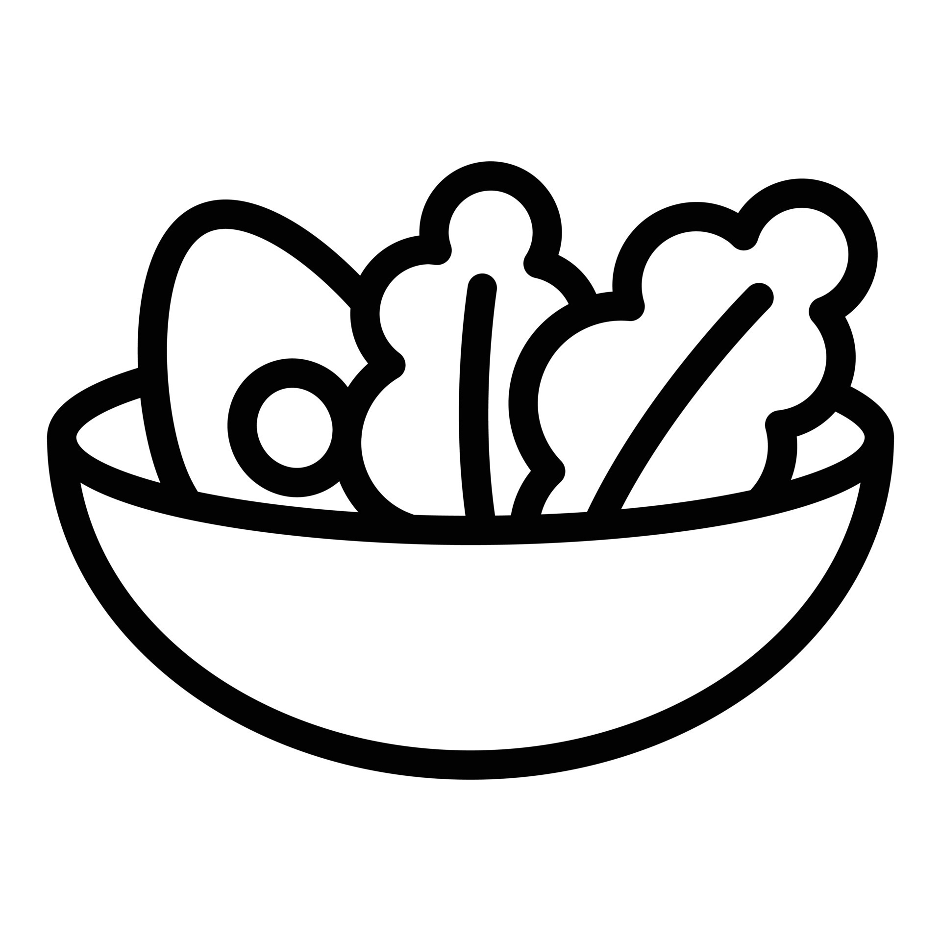 Salad diet icon outline vector. Food nutrition 15107565 Vector Art at