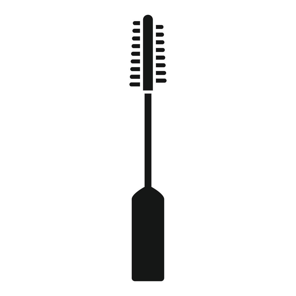 cepillo palillo icono vector simple. palillo de dientes