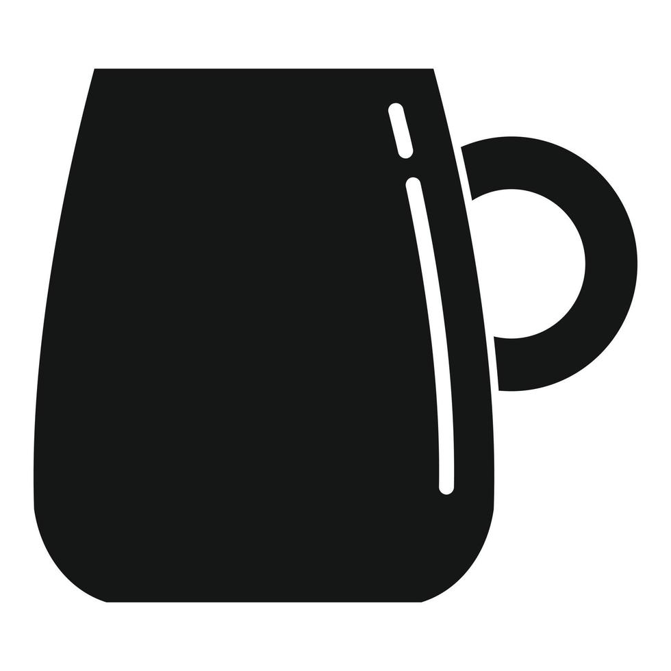 Cafeteria mug icon simple vector. Hot cup vector