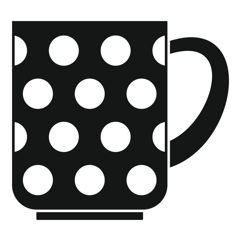 Cute mug icon simple vector. Hot cup vector