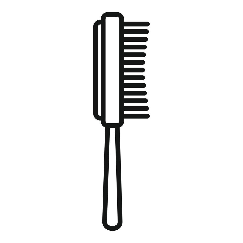 Foot bath brush icon outline vector. Spa water vector