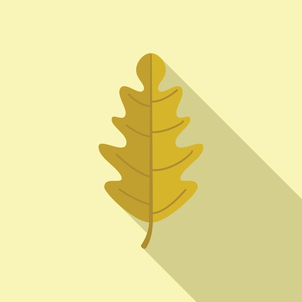 icono de árbol de hoja nueva vector plano. otoño de arce