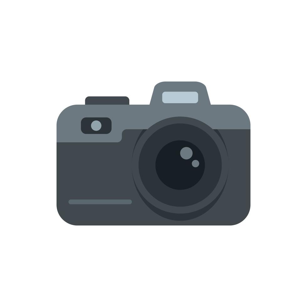 Video camera icon flat isolated vector