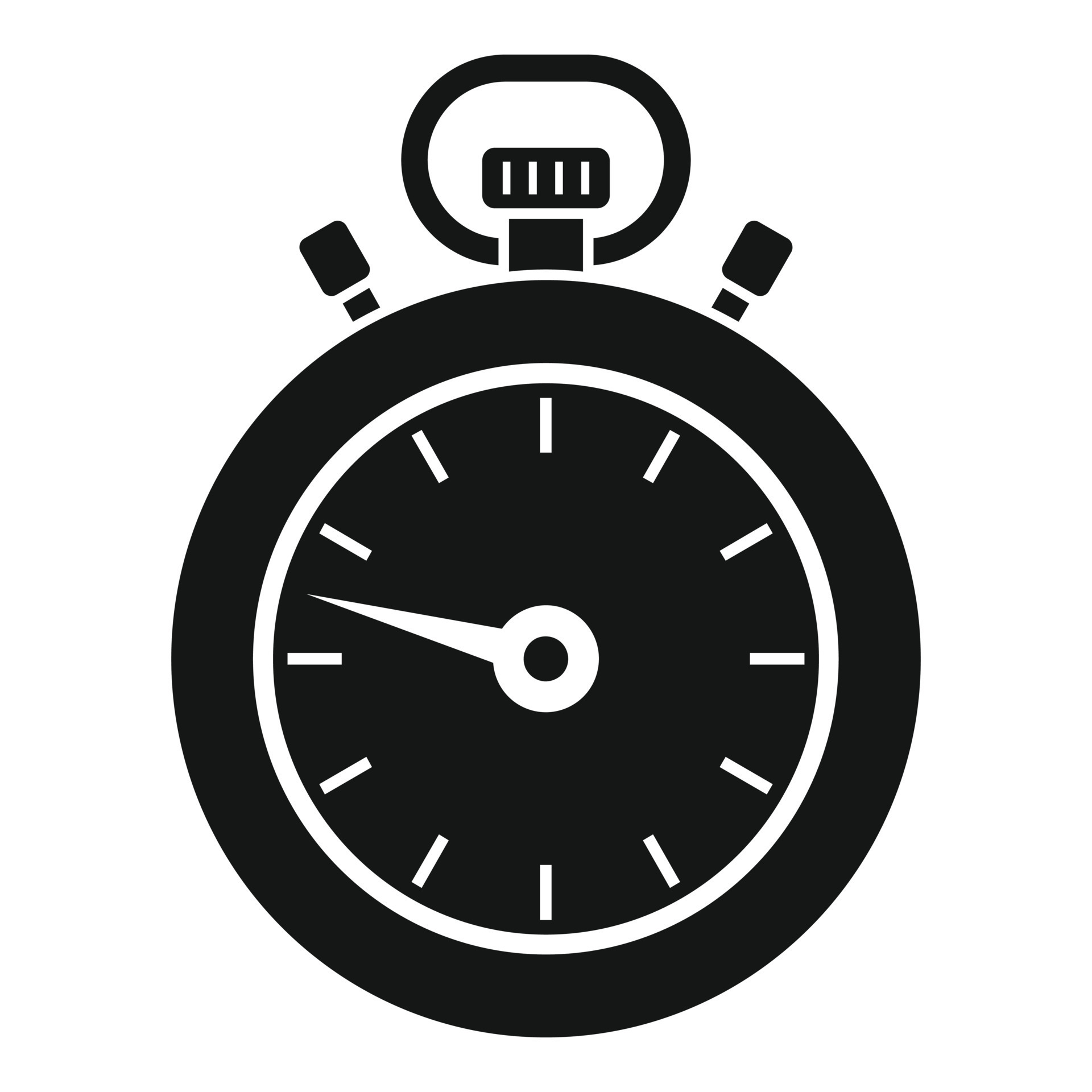 Countdown timer icon simple vector. Stopwatch clock 15109534 Vector Art ...