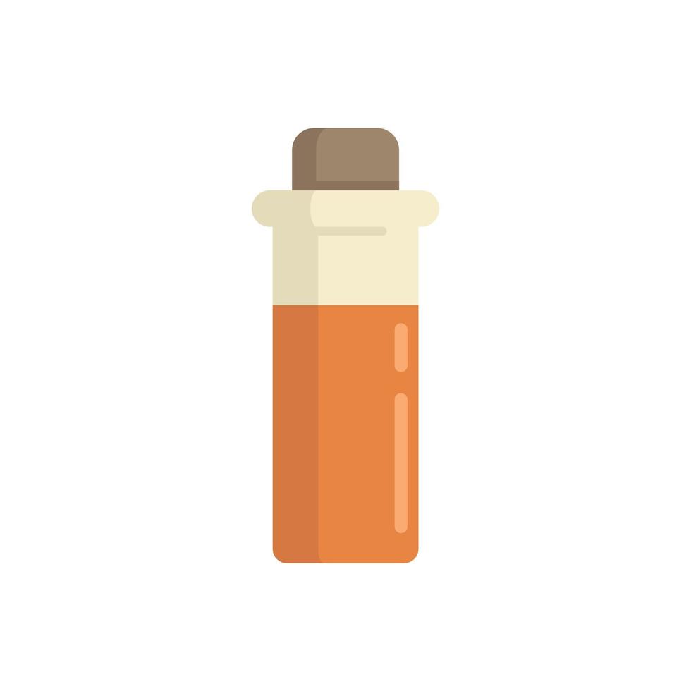 Molecular cuisine potion icon flat isolated vector