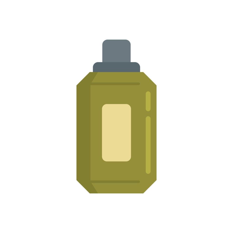 Compost liquid icon flat isolated vector