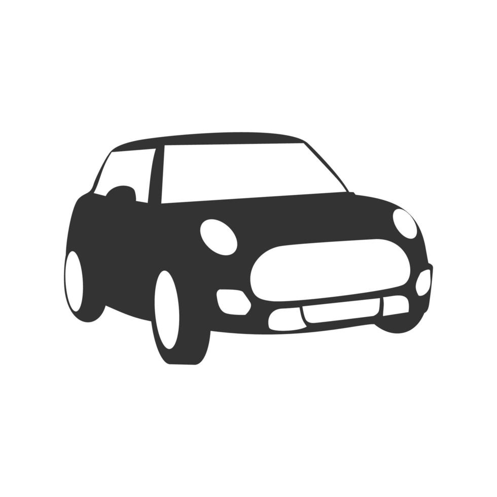 Logo car vector silhouette gerage service stylish automotive