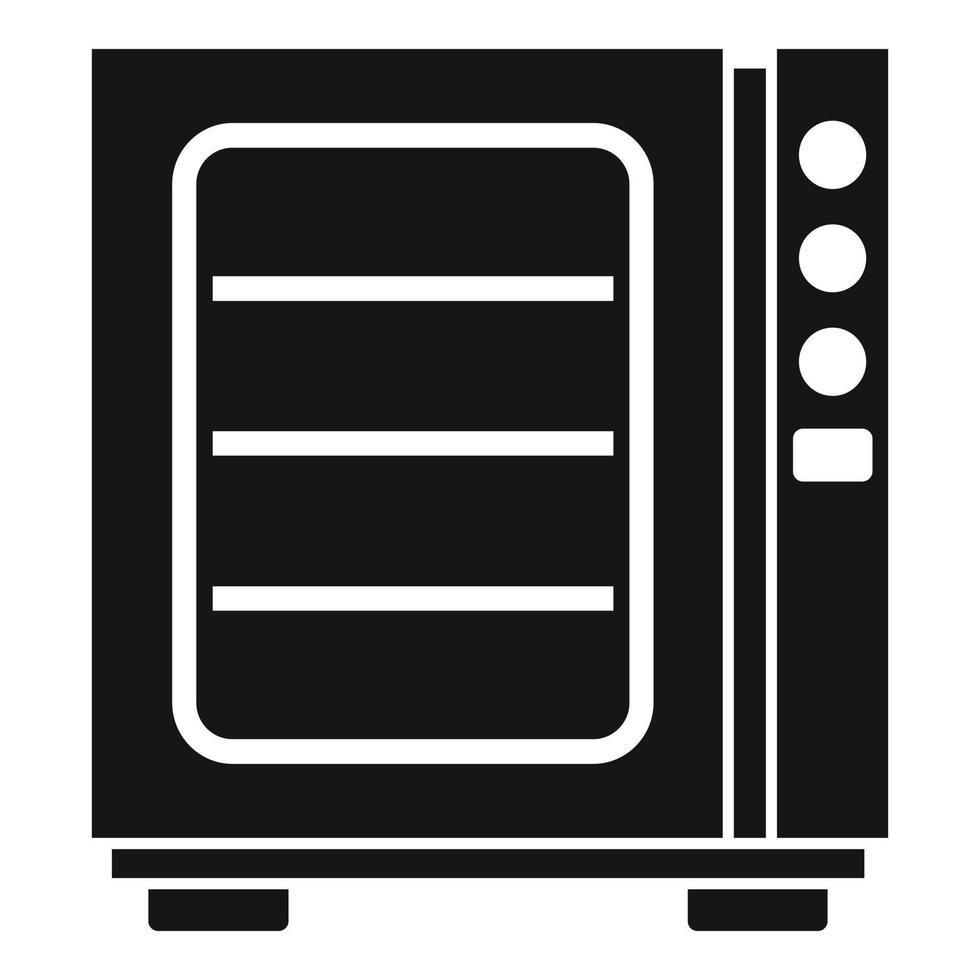 Oven convection technology icon simple vector. Gas fan stove vector