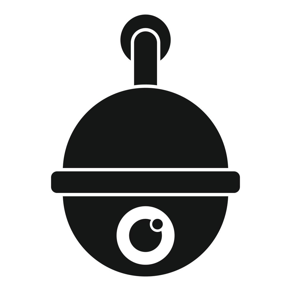 Security camera icon simple vector. Video camcorder vector