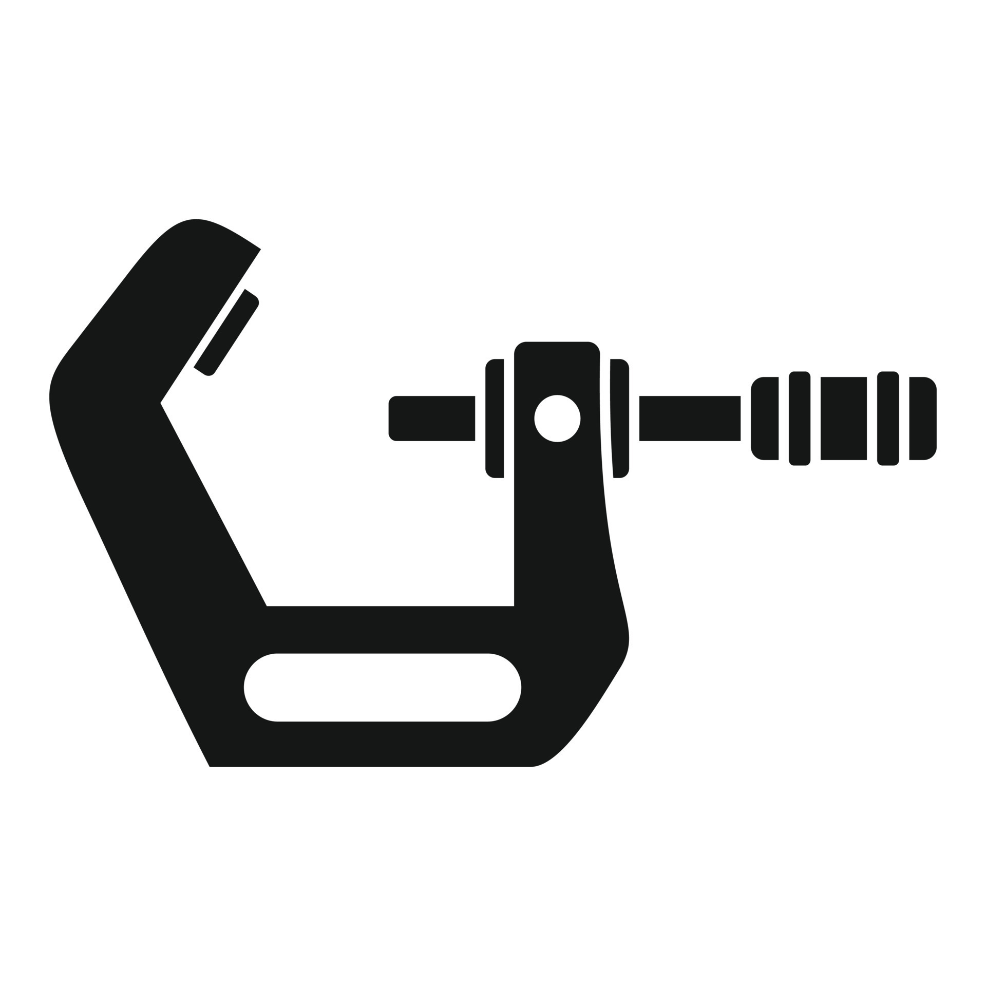 Micrometer caliper icon simple vector. Precision vernier 15110778