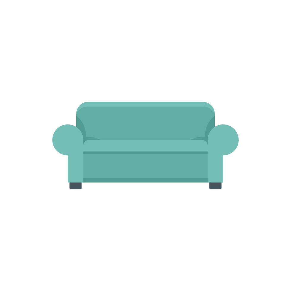 Nursing sofa icon flat isolated vector