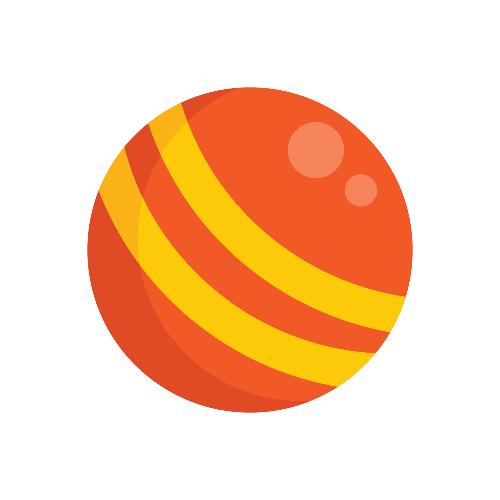 Rubber ball icon flat isolated vector 15111204 Vector Art at Vecteezy