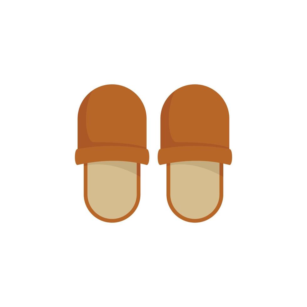 icono de zapatillas de enfermería vector aislado plano