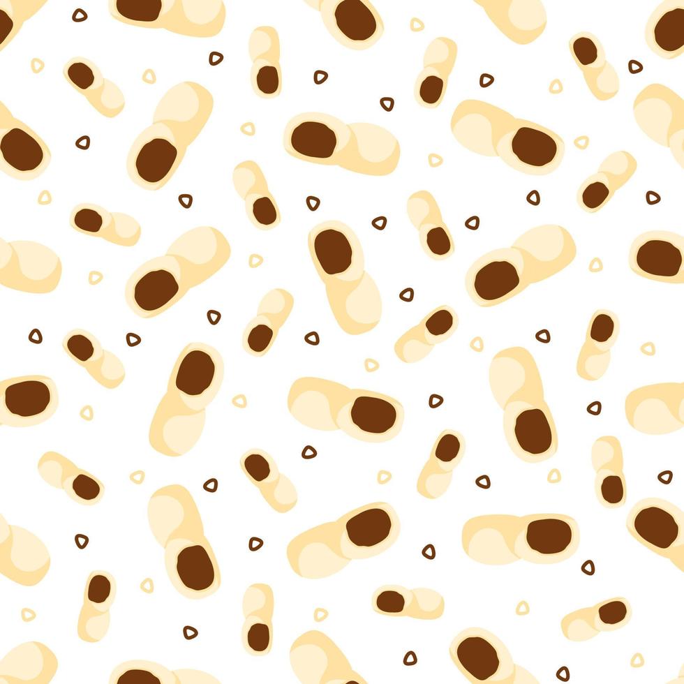 Seamless pattern with Mochi, for decoration vector