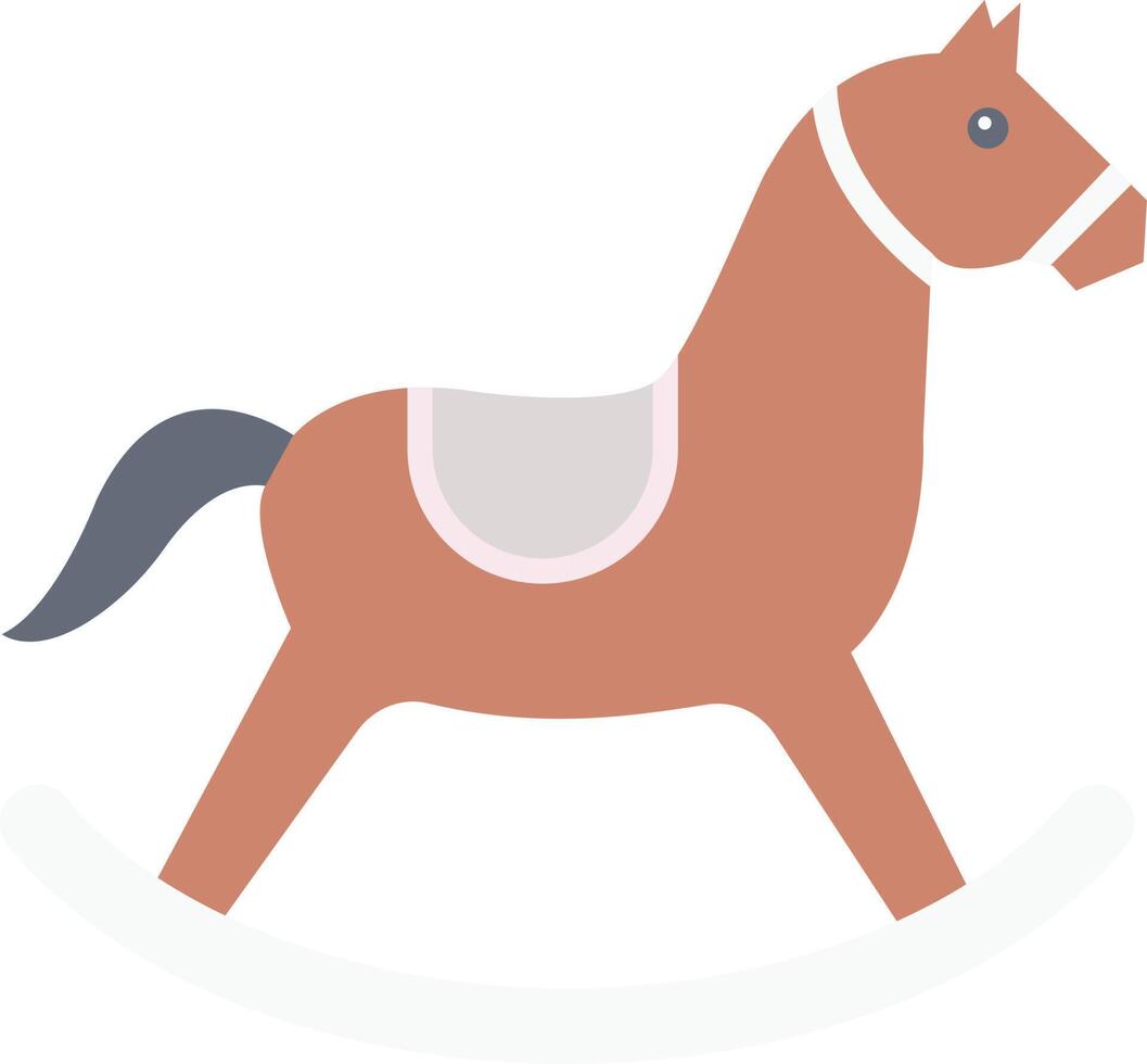 ilustración de vector de caballo en un fondo. símbolos de calidad premium. iconos vectoriales para concepto y diseño gráfico.