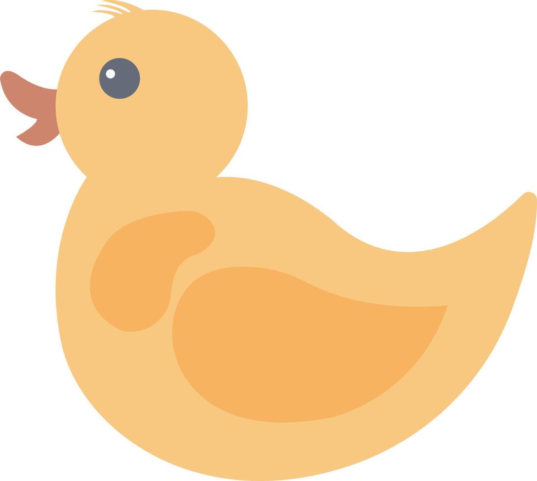 ilustración de vector de pato en un fondo. símbolos de calidad premium. iconos vectoriales para concepto y diseño gráfico.