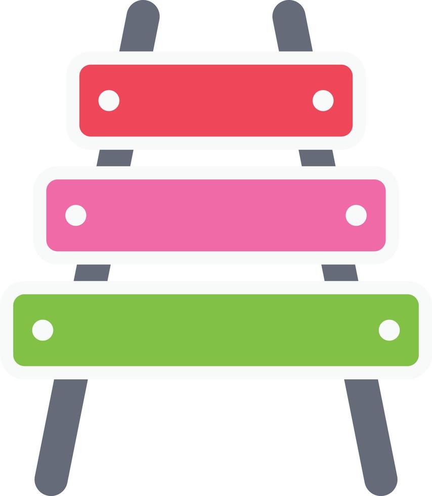 xylophone vector illustration on a background.Premium quality symbols.vector icons for concept and graphic design.