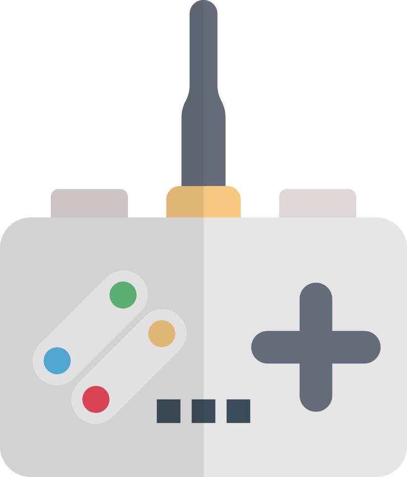ilustración de vector de controlador de juego en un fondo. símbolos de calidad premium. iconos vectoriales para concepto y diseño gráfico.