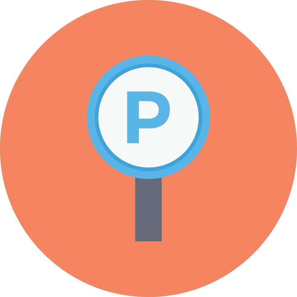 ilustración de vector de tablero de estacionamiento en un fondo. símbolos de calidad premium. iconos vectoriales para concepto y diseño gráfico.