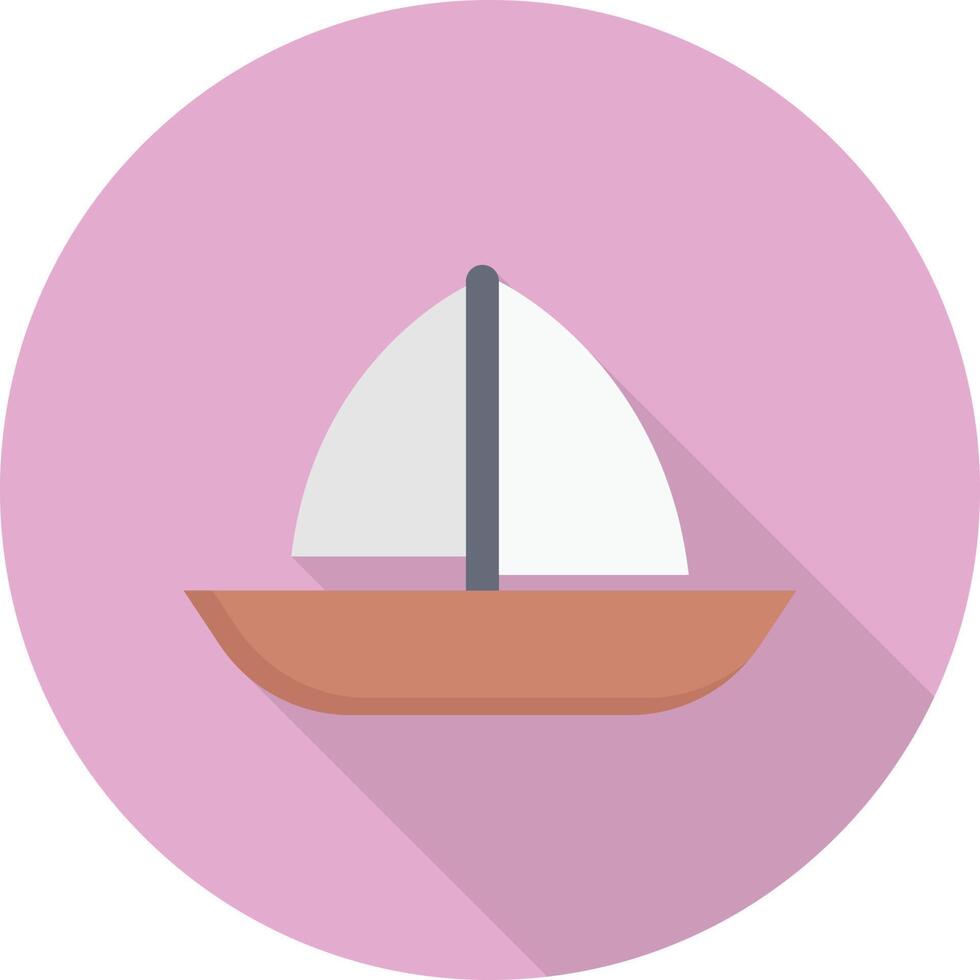 ilustración de vector de barco en un fondo. símbolos de calidad premium. iconos vectoriales para concepto y diseño gráfico.