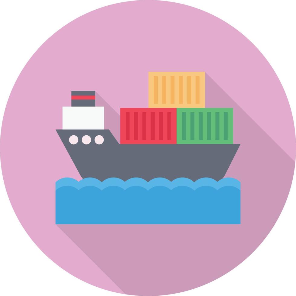 ilustración vectorial de crucero en un fondo. símbolos de calidad premium. iconos vectoriales para concepto y diseño gráfico. vector