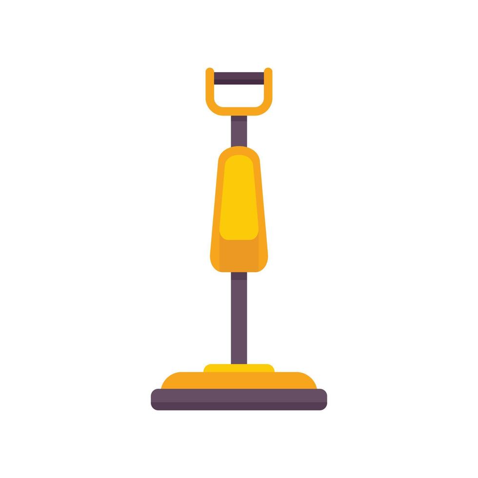 Floor steam cleaner icon flat isolated vector