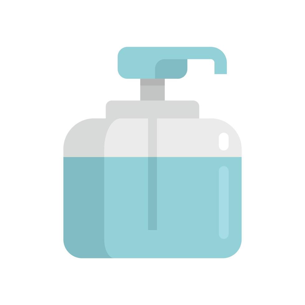 Safe antiseptic icon flat isolated vector