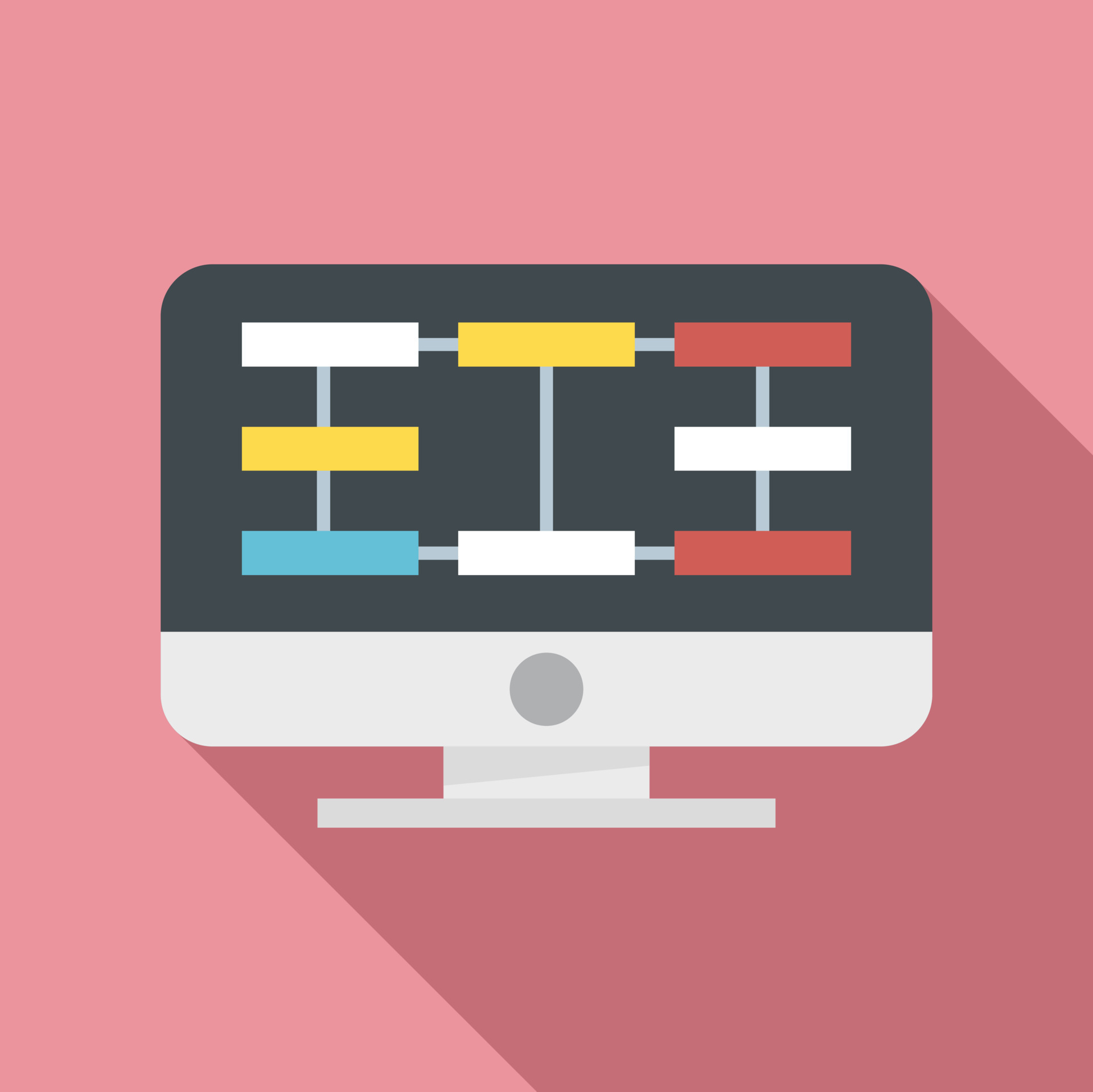 Kid home programming icon flat vector. Virtual teacher class 15114794 ...