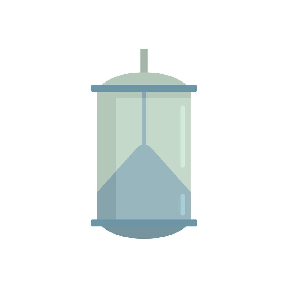 Bird trap icon flat isolated vector