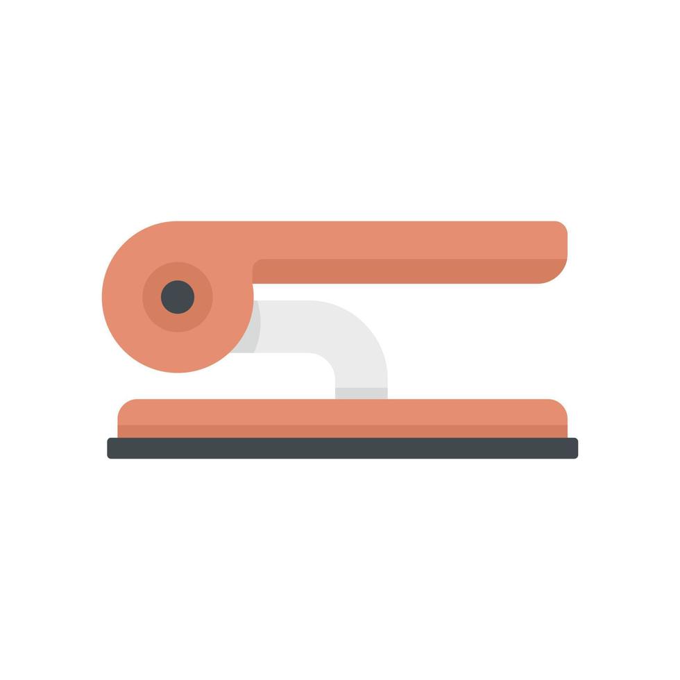 Documents hole punch icon flat isolated vector