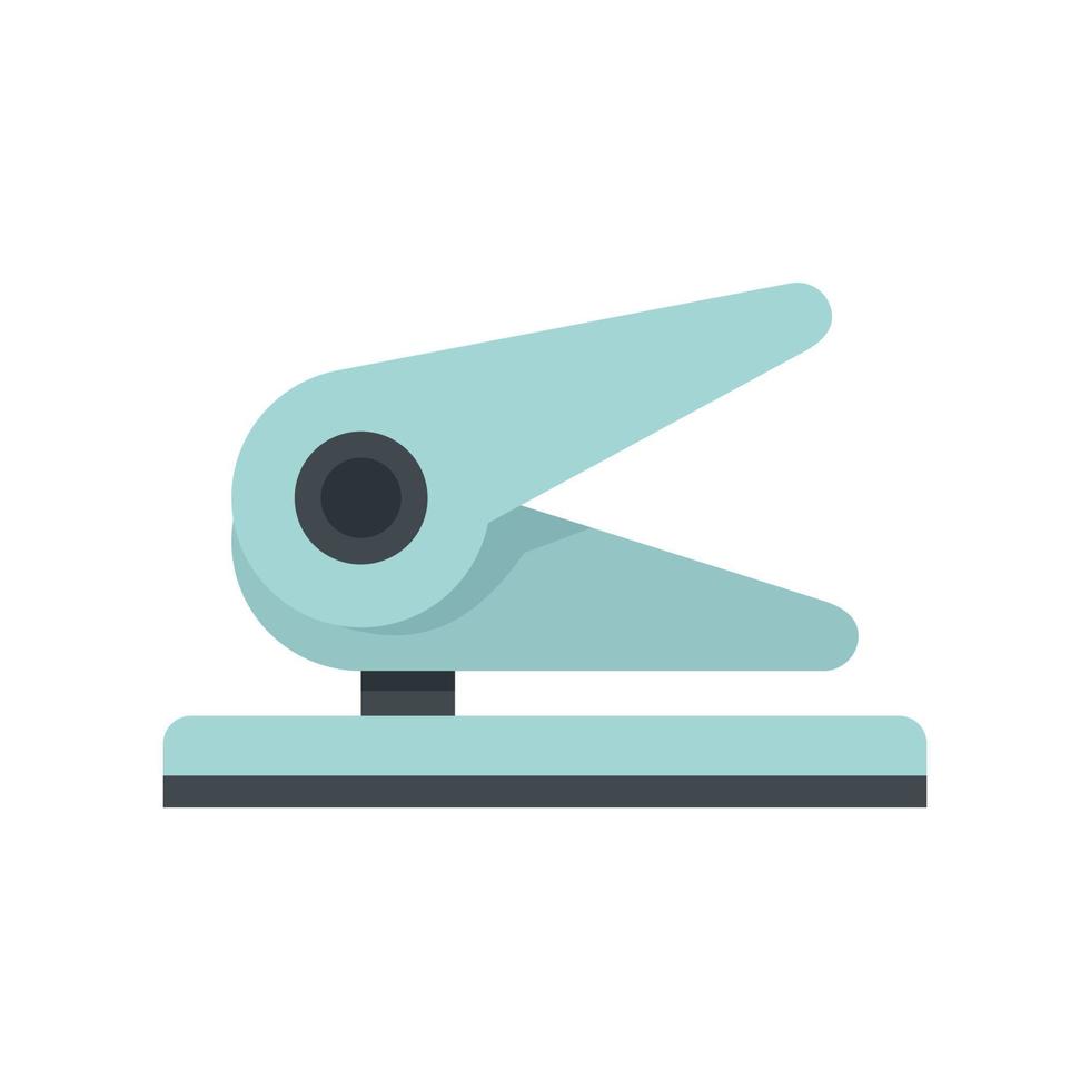 Paper punch icon flat isolated vector