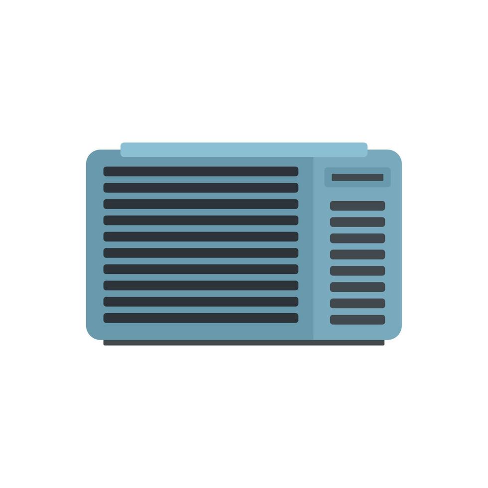 Air ventilation icon flat isolated vector
