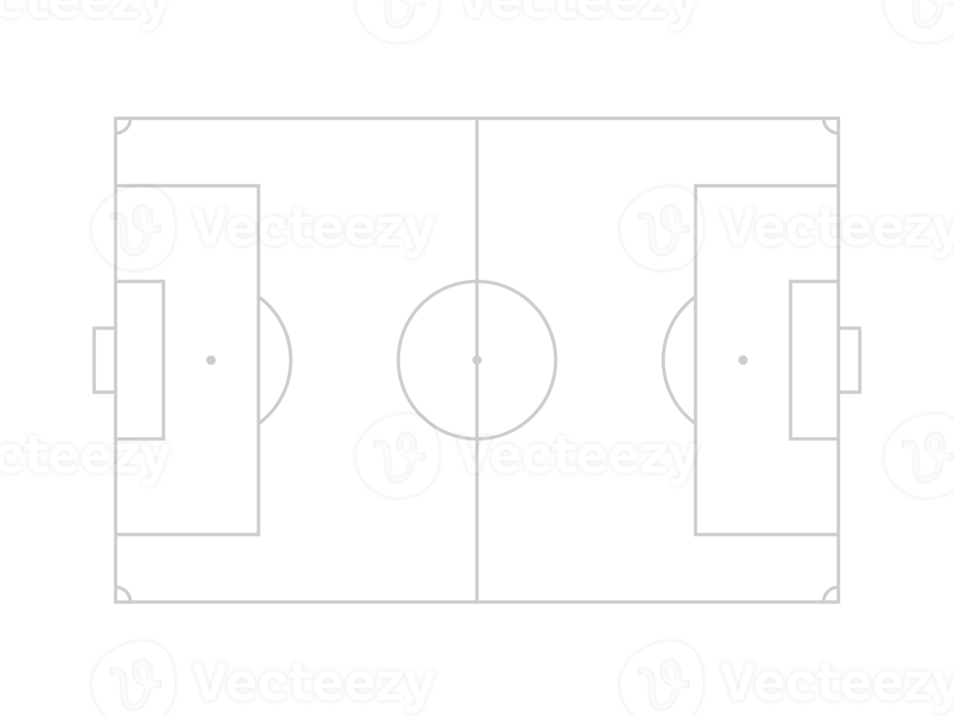 A football pitch also known as a football field, soccer field or soccer