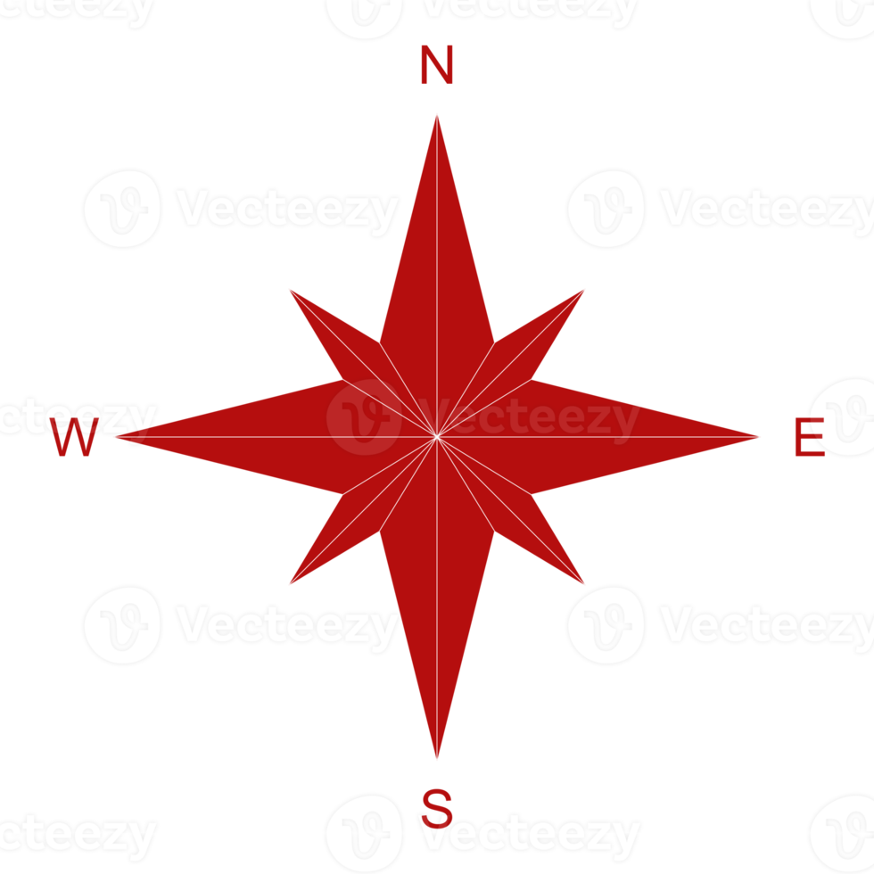Compass Silhouette for Icon, Symbol, Apps, Website, Pictogram, Art Illustration or Graphic Design Element. Format PNG