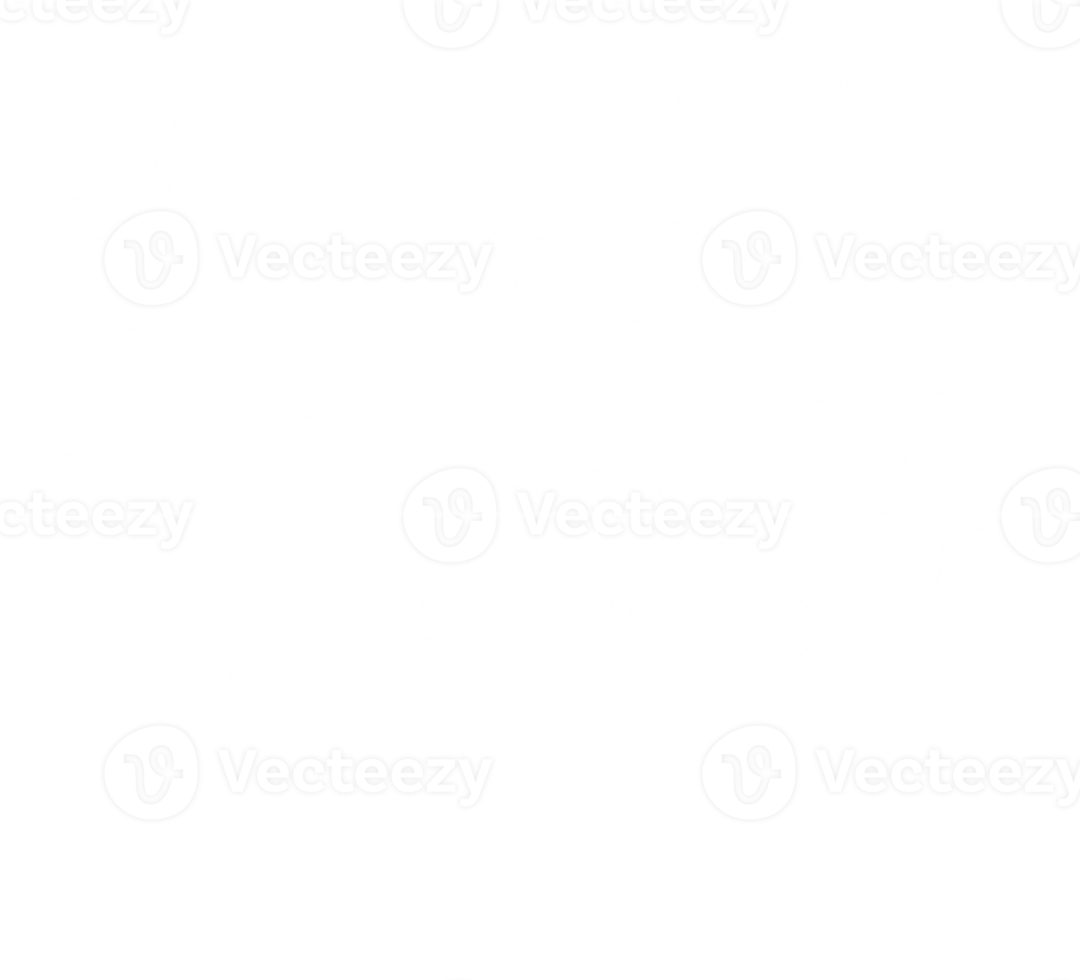 Ornamental Heart Shape for Wedding Invitation or Valentines Day or for Decoration, Ornate or Graphic Design Element. Format PNG